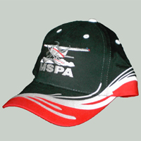 Black with red swoosh hat $15.00