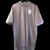 Steel Grey Moisture wicking golfshirt