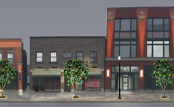 Conceptual Lighting for the Detroit Shoreway Gordon Square Arts District